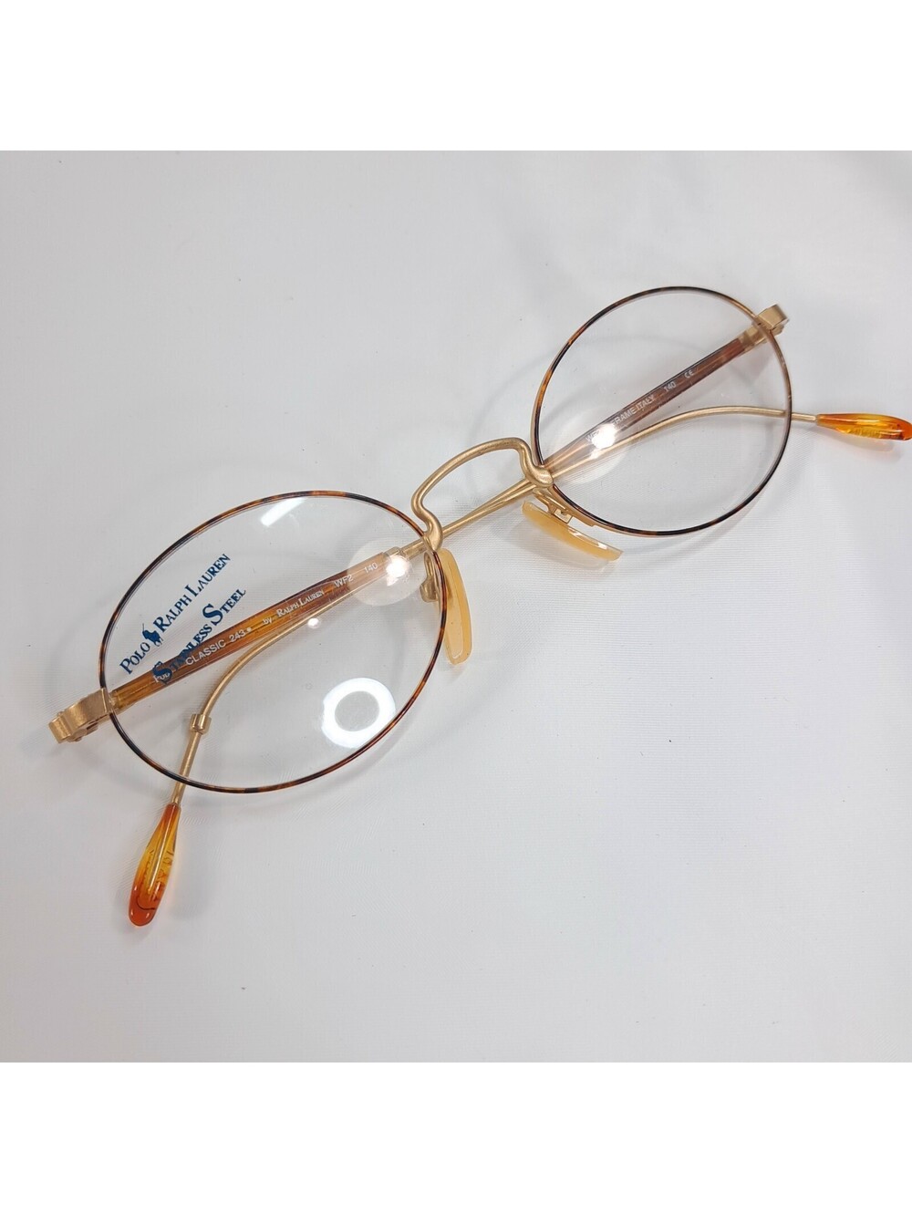 Polo Ralph Lauren Eyeglasses Frame tortoise shell gold Classic 243 WF2 47-20-140
